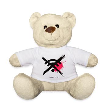 Chronically Offline - Digital Detox Art  - Teddy - Weiß - Vorne