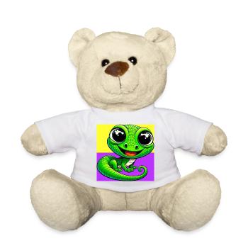 Gecko - Nounours - blanc - Devant