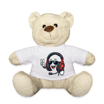 Happy Gaming-Headset - Teddy - Weiß - Vorne