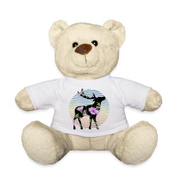 Hirsch - Teddy - Weiß - Vorne