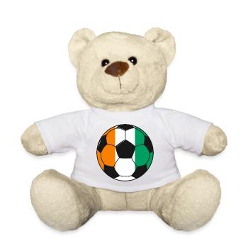 Football_team_Côte_d Elfenbeinküste - Teddy - Weiß - Vorne
