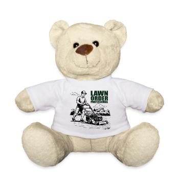 LAWN ORDER PROFESSIONAL Garten Rasenpflege Profi - Teddy - Weiß - Vorne
