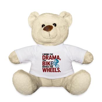 Künstlerisches Radfahren Ich bringe Drama Bike Wheels Pro - Teddy - Weiß - Vorne