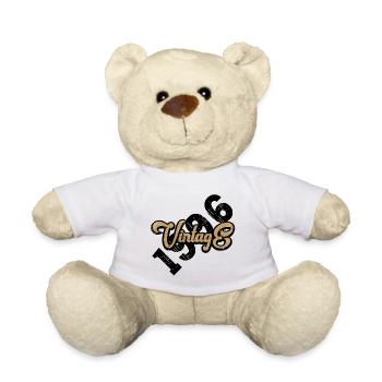 Vintage 1996 - Teddy Bear - white - Front