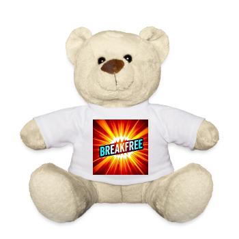 Breakfree Burst-Grafik - Teddy - Weiß - Vorne