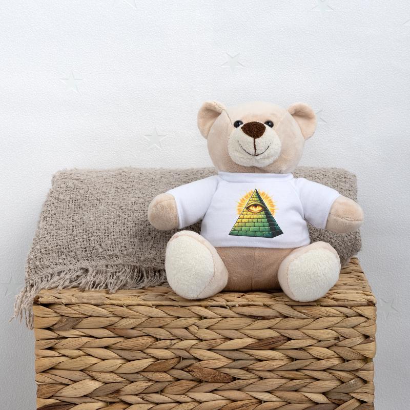 Illuminati Pyramid Teddy Bear