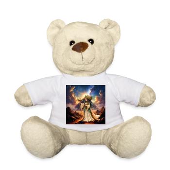 Sonnenkönigin in der Sternenwüste - Teddy - Weiß - Vorne