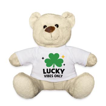 Uniquement des ondes de chance - Nounours - blanc - Devant