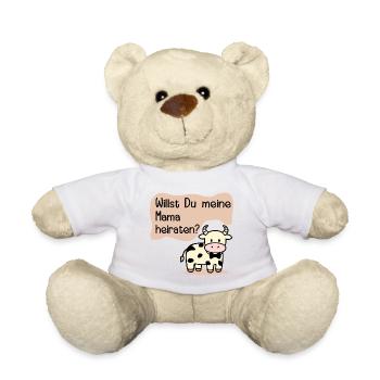 Hochzeit Mama Heiraten - Teddy - Weiß - Vorne