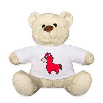 L’année du cheval triste - Nounours - blanc - Devant
