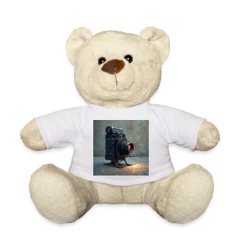 camera - Teddy Bear - white - Front
