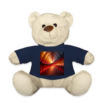 flags Germany - Teddy Bear - french navy - Front