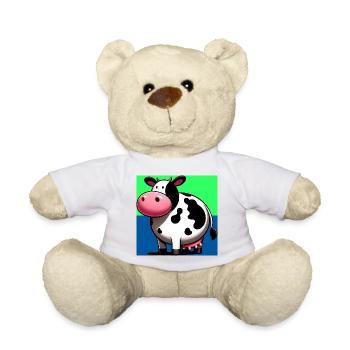 vache - Nounours - blanc - Devant