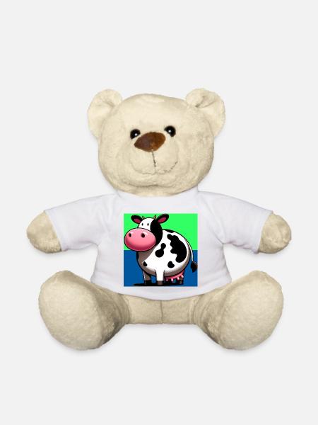 cow - Teddy Bear - white
