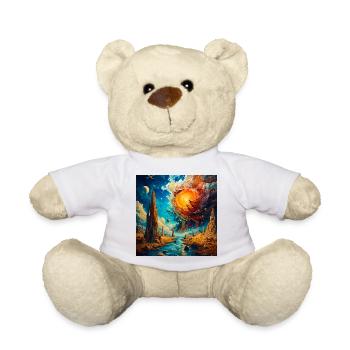 Astral City and Solar Wringing - Teddy Bear - white - Front