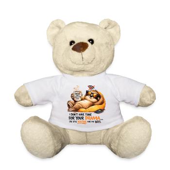 Sloth Coffee Lounge Drama - Teddy - Weiß - Vorne