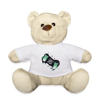 Zero Gravity Hop - Teddy Bear - white - Front