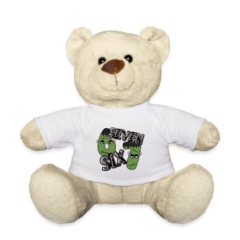 six seven - Teddy Bear - white - Front