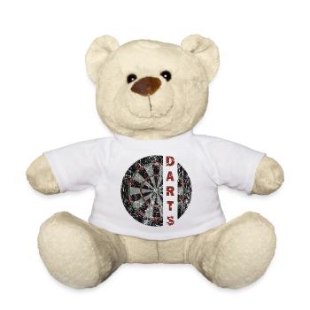 Fléchettes Dart Dart 180 Vintage - Nounours - blanc - Devant