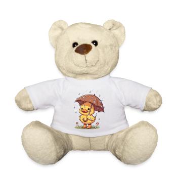 Entenküken niedliches Design Entenküken Geschenke Kinder - Teddy - Weiß - Vorne