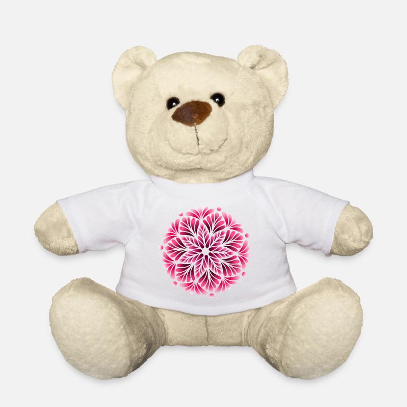 Mandala de l’Ombre de la Baie Mystique - Nounours - blanc