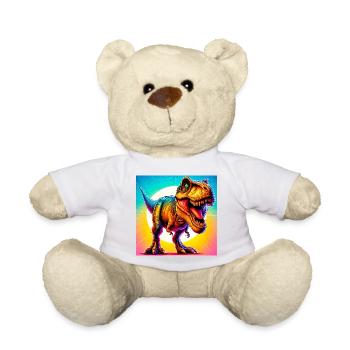 dinosaur - Teddy Bear - white - Front