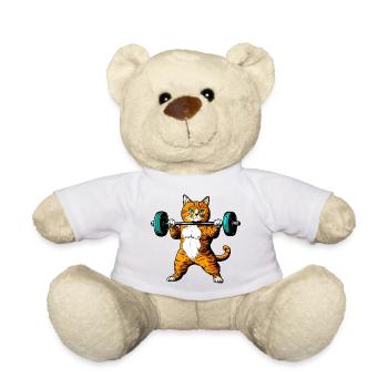 Fitness des chats - Nounours - blanc - Devant