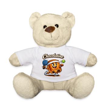 Chocolatine padel - Nounours - blanc - Devant
