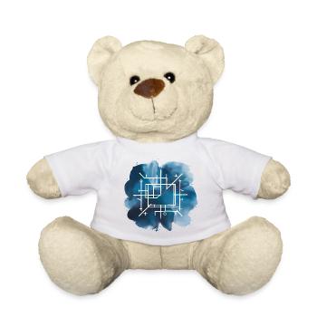 Plan d’architecture Print - Nounours - blanc - Devant