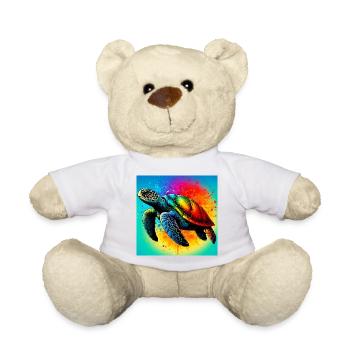 tortue - Nounours - blanc - Devant