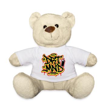DRTMND Street Art, Dortmund Ruhrpott Shirt, hoodie - Teddy Bear - white - Front