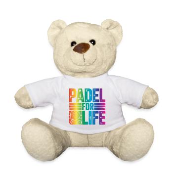Padel for life - Teddy - Weiß - Vorne
