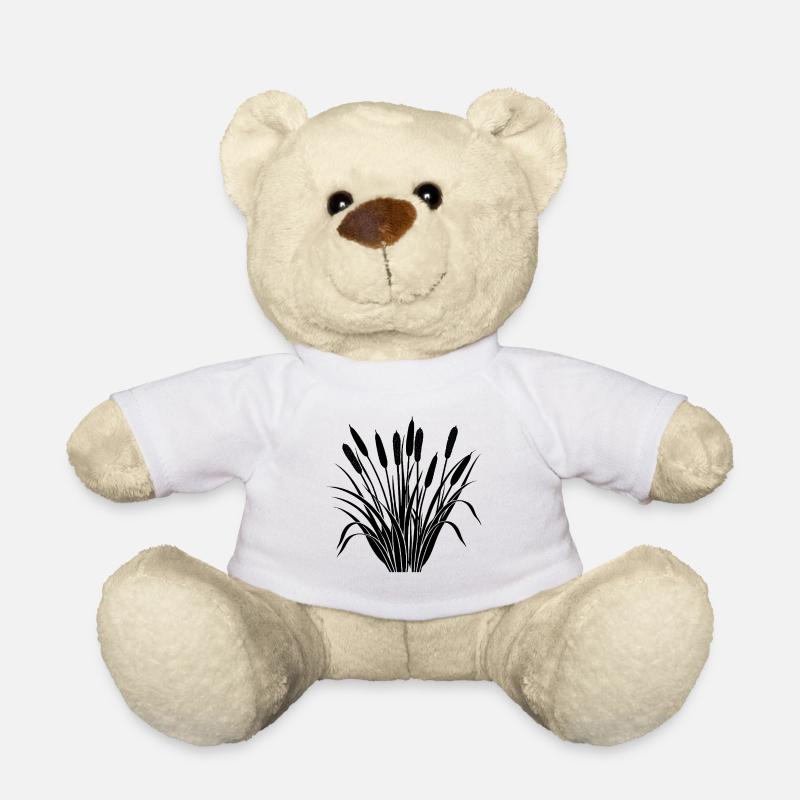 Rohrkolben - Teddy - Weiß