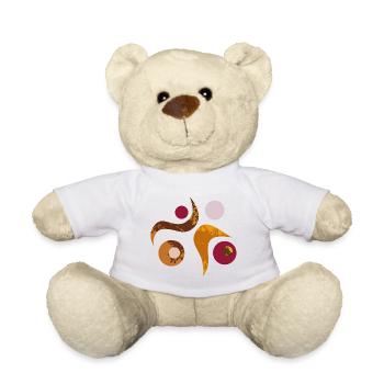 Yoga design_49 - Teddy Bear - white - Front