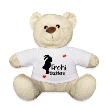 FROHE OSTERN SCHWEIZ - Teddy - Weiß - Vorne