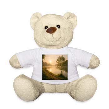 Morgengold am Flusspfad - Teddy - Weiß - Vorne
