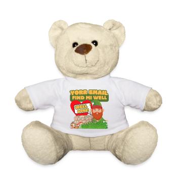 Yorr E-Mail Find Mi Well – Gnom-Humor - Teddy - Weiß - Vorne
