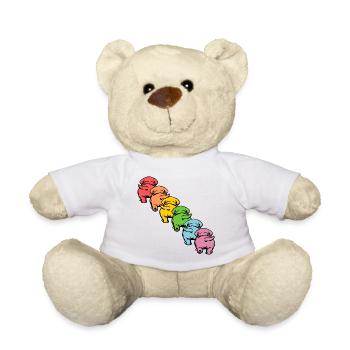 INCLUSION DOGS DIVERSITY - Teddy Bear - white - Front