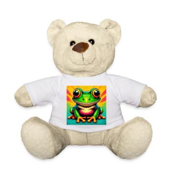 grenouille - Nounours - blanc - Devant