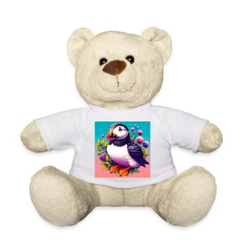 macareux - Nounours - blanc - Devant