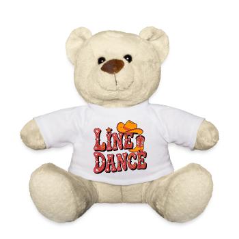 Flair western de danse en ligne - Nounours - blanc - Devant