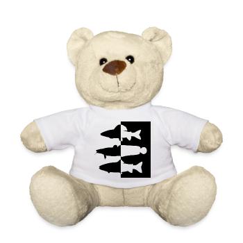 Grayling region - Teddy Bear - white - Front