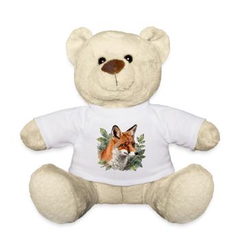 Botanischer Fuchs - Teddy - Weiß - Vorne