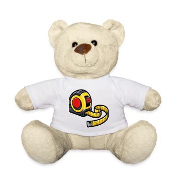 DIY-Maßbandwerkzeug - Teddy - Weiß - Vorne