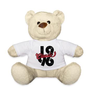 Vintage 1996 - Teddy - Weiß - Vorne