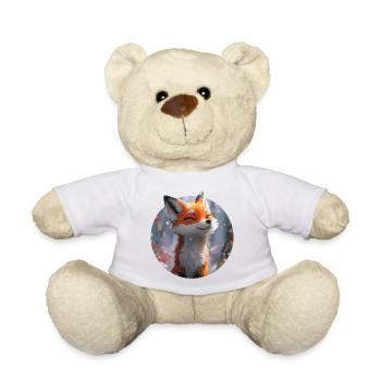 Niedlicher Fuchs - Teddy - Weiß - Vorne