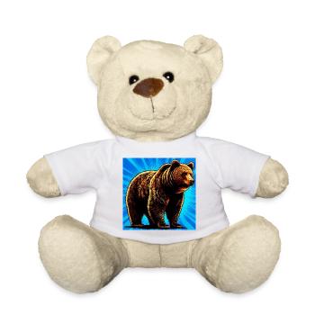 ours - Nounours - blanc - Devant