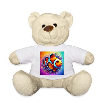 Clownfisch - Teddy - Weiß - Vorne