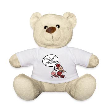Abschiedsgeschenk Team Ameise - Teddy - Weiß - Vorne