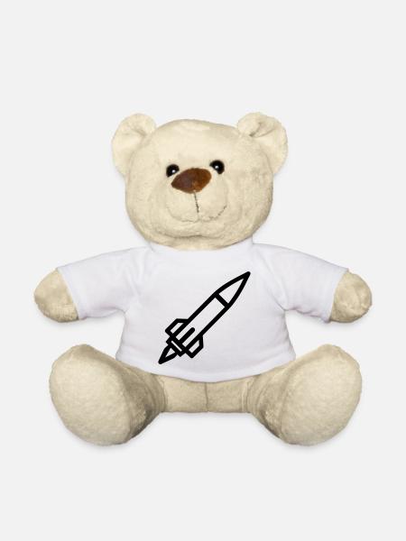 Rakete - Teddy - Weiß